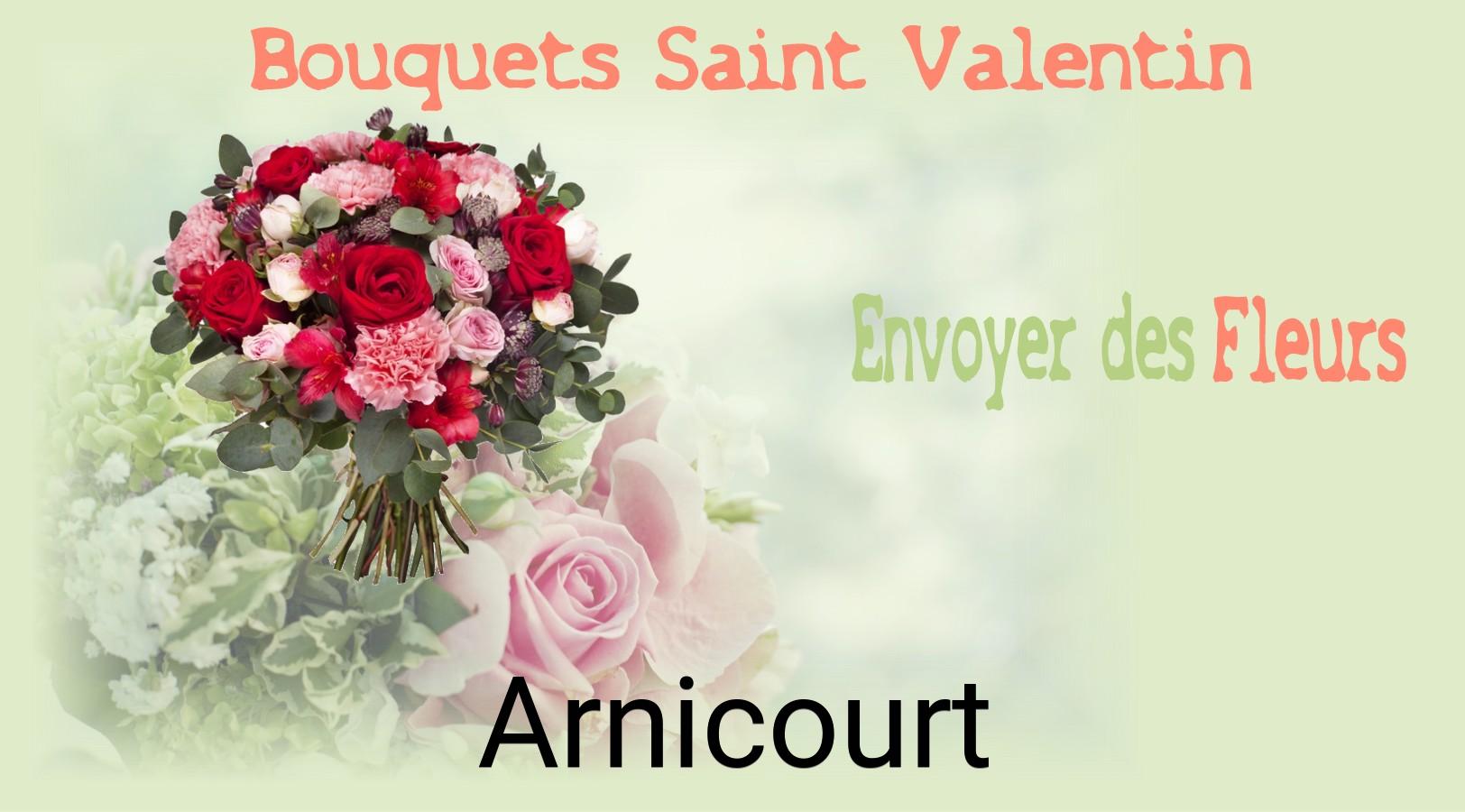 Roses de Saint-Valentin livrées à Arnicourt